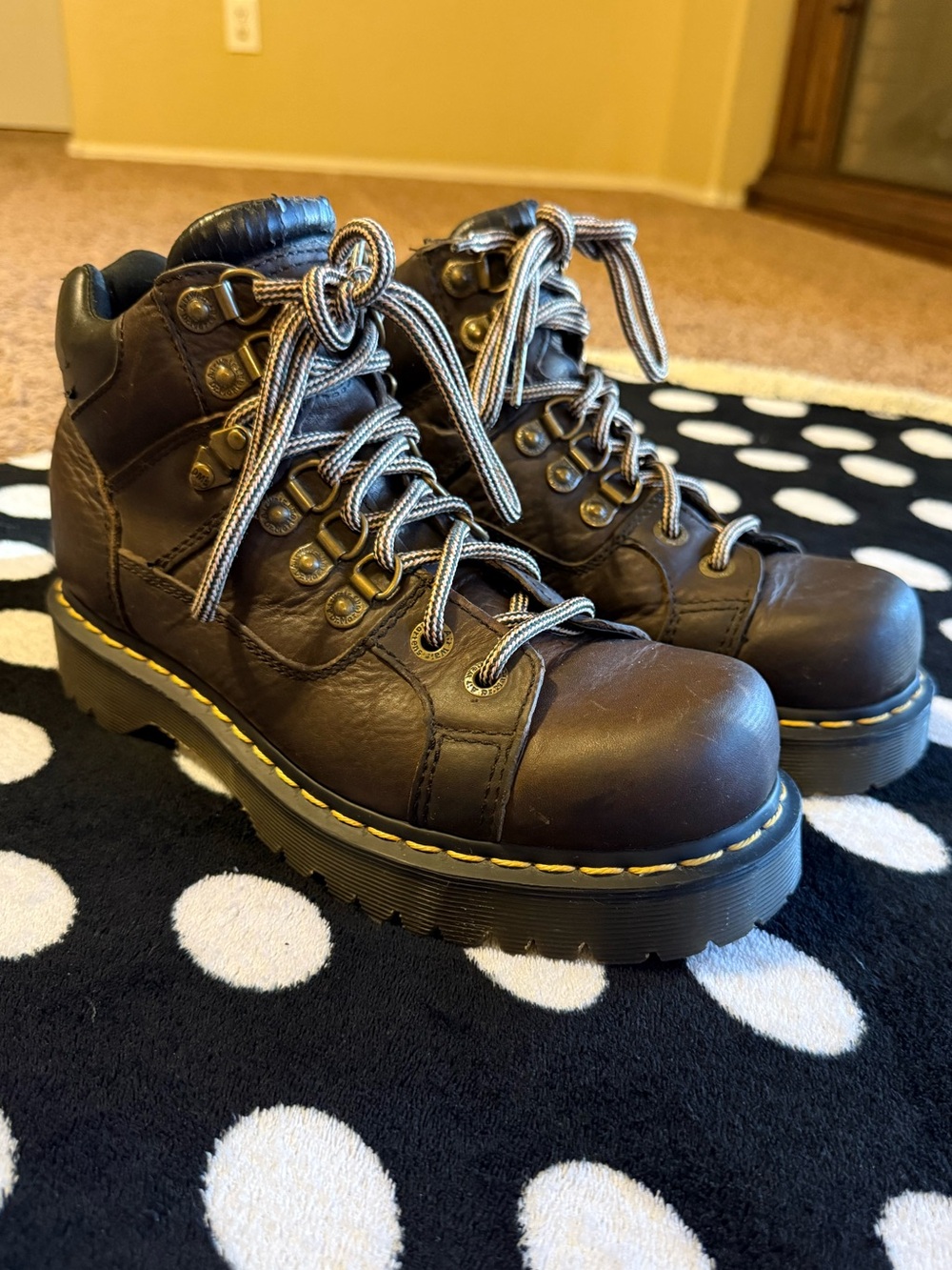 Women’s Dr. Martens Brown Leather Boots